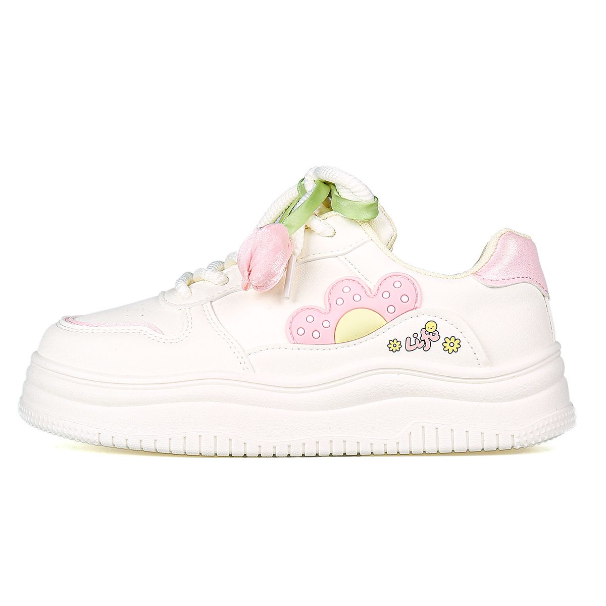 Women's Shoes With Soft Soles That Won't Tire Your Feet Thick Soled Height Enhancing Korean Version Niche Student Casual Sneakers_voghion.com