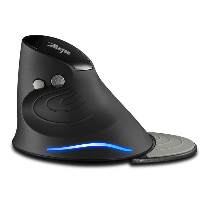 ZELOTES F-17 Gaming Ergonomic Upright Optical Vertical Wrist Rest Wireless 6 Button Desktop PC Gamer Mouse_voghion.com