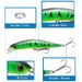 Lure Bait Long Throw Ring krelles krāsainas desmit krāsu Minnow 10cm/8.3g basa simulācijas ēsmas makšķerēšanas piederumi_voghion.com