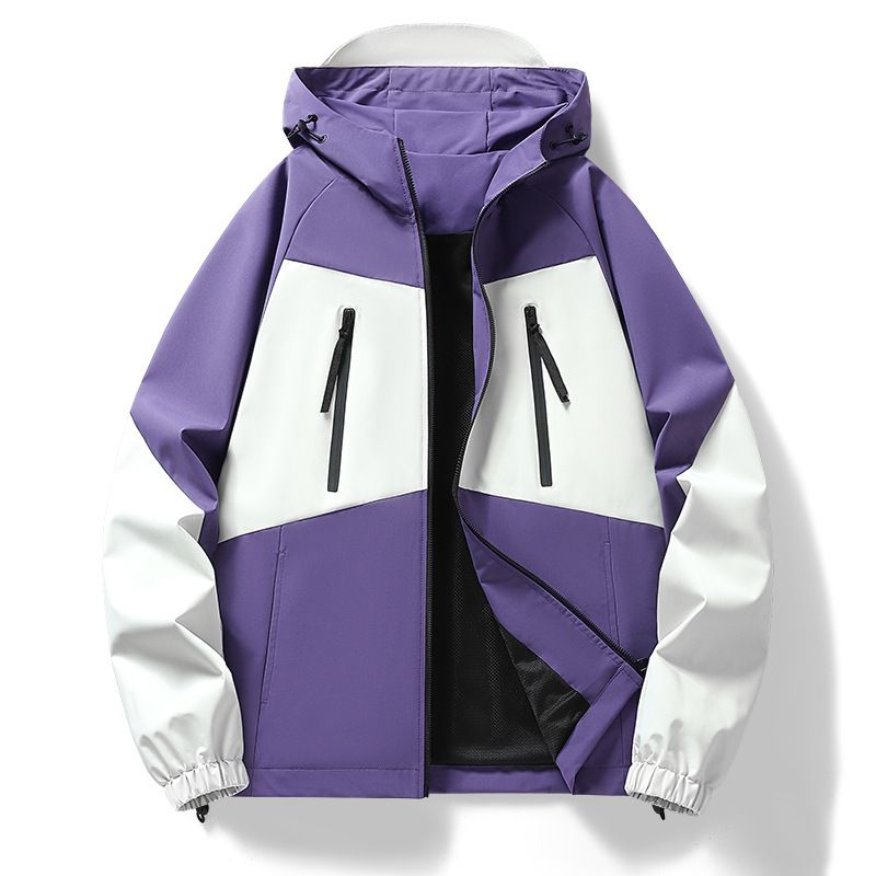 Men's Clothing jacket for men and women, spring and autumn single layer thin windproof and waterproof casual sports mountaineering jacket_voghion.com