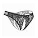 Biancheria intima da notte sexy trasparente tentazione pizzo cavallo aperto biancheria intima gratuita donne T perizoma mutande indossare slip_voghion.com