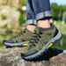 Glide 2024, nuove scarpe sportive all'aria aperta da uomo, scarpe da trekking basse in pelle scamosciata per il commercio transfrontaliero, scarpe antinfortunistiche da lavoro di grandi dimensioni_voghion.com