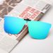 2022 New Dazzling Color Polarized Aviator Prescription Sunglasses One-piece Large Frame Flip-up Clip-on Glasses_voghion.com