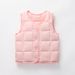 Children's Down Jacket Vest Thin Boys And Girls 90 White Duck Down Baby Down Vest 0 3 6 Years Old_voghion.com