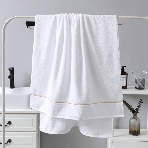 Badetuch aus 100 % Baumwolle in Hotelqualität – Hochwertiges, langfaseriges, babyweiches und saugfähiges Handtuchset (Klasse A-zertifiziert)_voghion.com