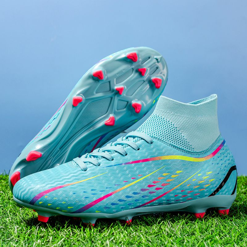 Botas de fútbol Xiyin para hombre, de alta resistencia, para estudiantes adultos, para entrenamiento de competición en césped largo, con clavos rotos._voghion.com