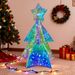 New Decorative Ornaments Small Christmas Tree Scene Arrangement Iridescent Glowing Decorations Atmosphere_voghion.com