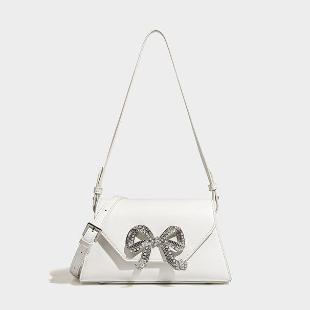 Sweet Heavy Pearl Bowknot Niche Underarm For Women 2023 New Versatile High-end Sense Elegant Crossbody Bag_voghion.com