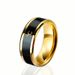 Rings Titanium Steel Niche Intelligent Temperature Sensitive Color Changing Temperature Ring Cold Men's Non Fading Stainless Steel Ring_voghion.com
