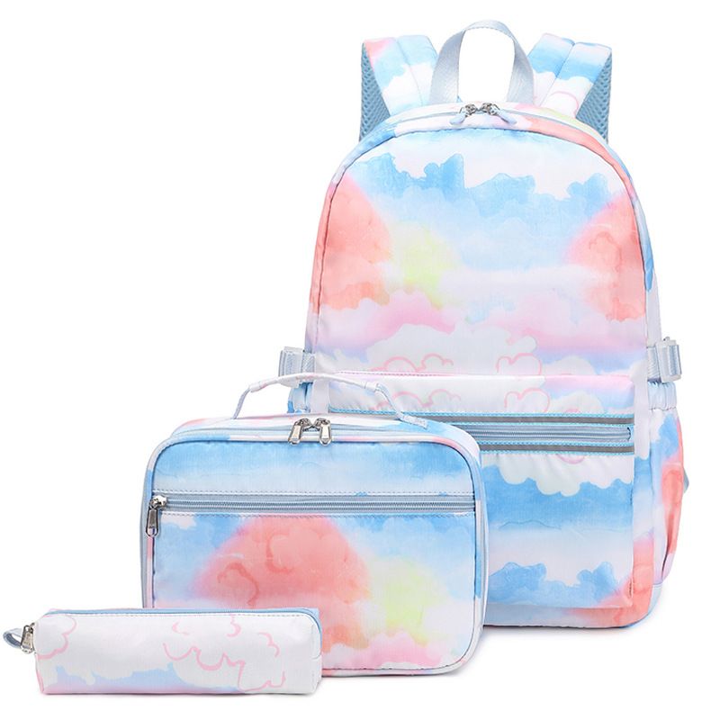 Kinderrucksäcke mit großer Kapazität, modischer Rucksack im neuen Stil, Grundschüler, Mädchen, gewichtsreduzierender bedruckter Rucksack_voghion.com