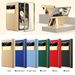 For Google Pixel Fold Luxury Electroplate Leather Business Elegant Built In Screen Protector Flim Holder Stand Phone Case Cover_voghion.com