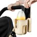 Baby Stroller Cup Holder 2-In-1 Bottle Drink Cup Phone Support 360 Rotate Adjustable Universal Pram Baby Strollers Accessories_voghion.com