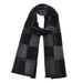 2022 New checkered scarf with double-sided imitation cashmere for autumn and winter warmth, men's shawl_voghion.com