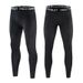 Pantaloni aderenti da uomo, aderenti, a compressione, traspiranti, per sport con palla, ad asciugatura rapida, per yoga e corsa, Seven Point Nine Point._voghion.com