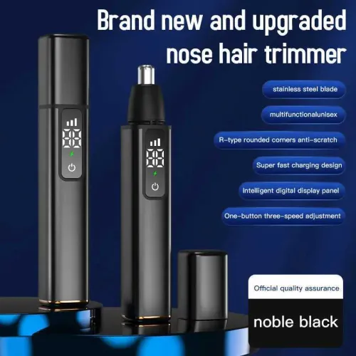 Precision Eyebrow & Nose Trimmer - High-Speed Motor, Painless Grooming_voghion.com
