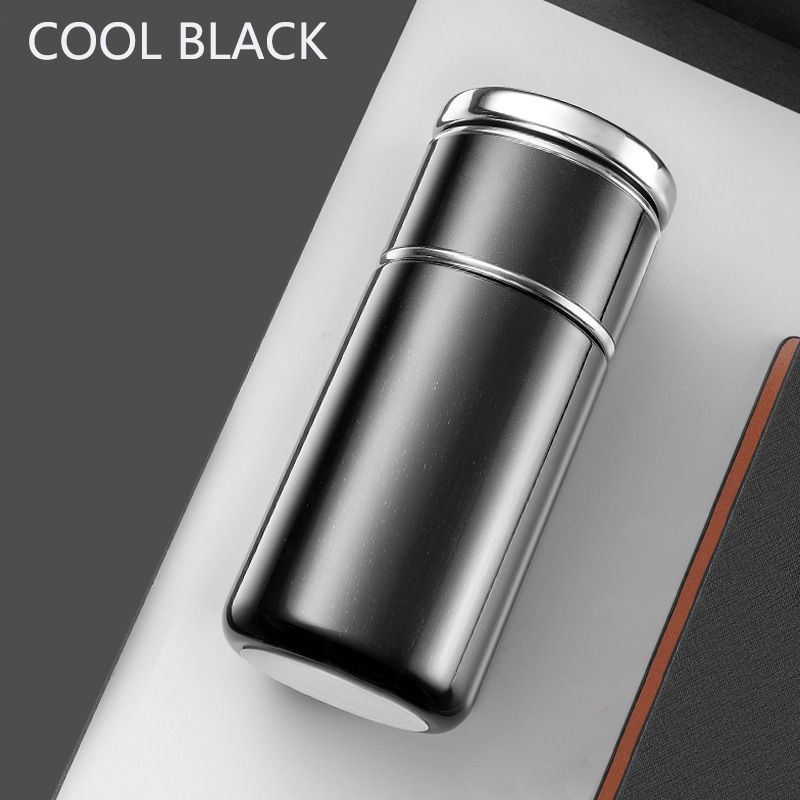 Botella Infusor de té, termo de café, taza de separación de agua de té de acero inoxidable, taza de agua portátil de doble pared con aislamiento al vacío para oficina_voghion.com