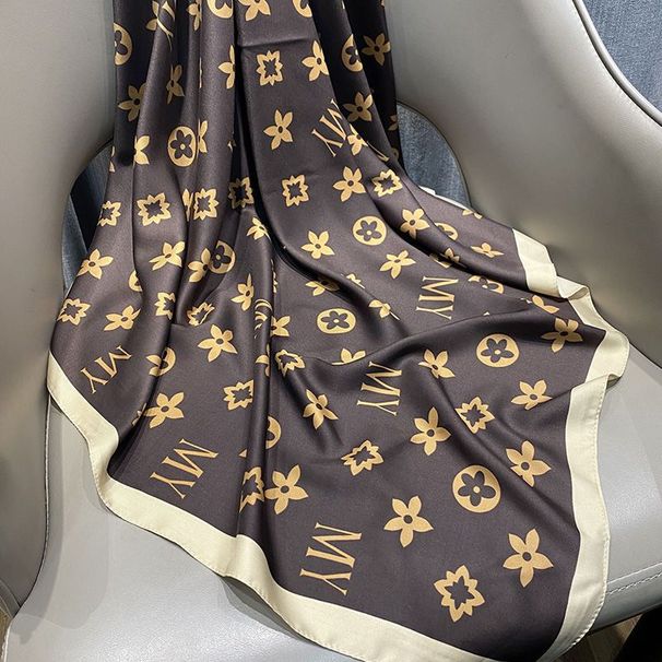 90 * 90cm Zijden Sca Vierkante Sca Dames Veelzijdige Decoratieve Sca Sca Hals Mode Stijl Pak Dunne Strip Vierkante_voghion.com