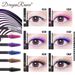 4D Bunte Mascara & wischfestes Augenbrauengel – 2-in-1 lang anhaltendes Make-up_voghion.com