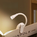 Mini lampada da lettura portatile per dormitorio per studenti, con clip per studio e libri, da comodino, con ricarica USB_voghion.com