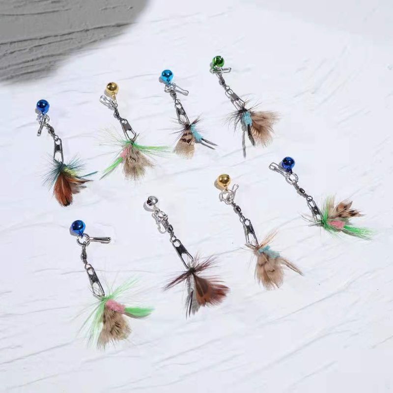 Direct Sale Small Flying Insect Toy Cat Teaser Wand Accessories Replacement Head_voghion.com
