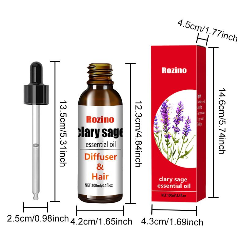 Massaggio unilaterale per tutto il corpo con olio essenziale di Salvia, appositamente progettato per lenire, rassodare, idratare e_voghion.com