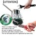 Heavy Duty Rolling Lawn Aerator,Rolling Lawn Aerator, Rotary Push Tine Spike Soil Lawn Aerator Gardening Tool With 3-Piece Long Steel Handle For Garden Yard Grass Maintenance,Garden Yard Rotary Push_voghion.com
