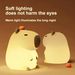 Cute Cartoon Capybara Silicone Night Light USB Rechargeable Timing Dimming Sleep Night Lamp for Children's Room Decor_voghion.com