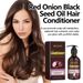 Red Onion Black Seed Oil Conditioner, Nourishing Hair Smooth Shine Fragrant Conditioner_voghion.com
