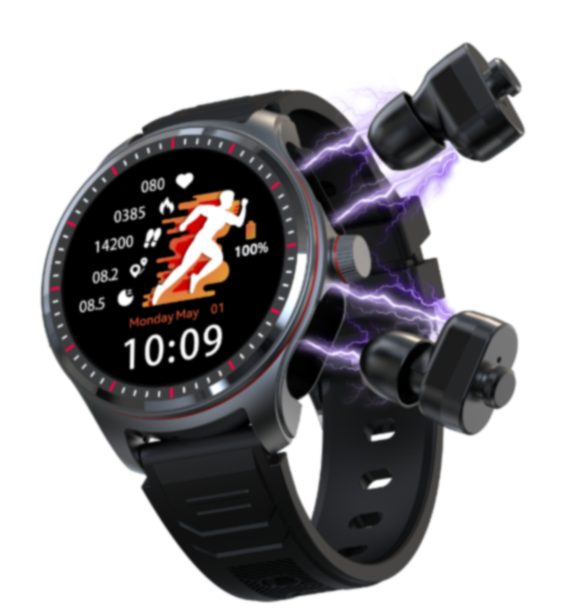 New AMOLED Smartwatch HK85, 1.43-inch * 466 Display, 260mAh Battery, Bluetooth Call Voice Assistant, Watch Face_voghion.com