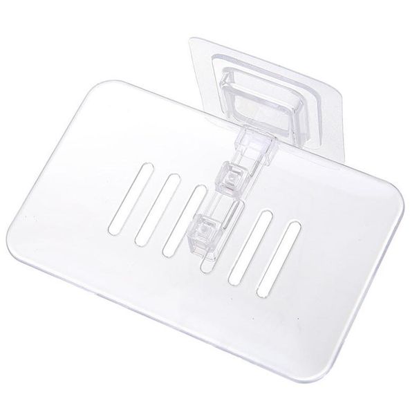 3-teiliges Badezimmer-Aufbewahrungsset mit transparentem Behälter, Seifenablage und Aufbewahrungsschale_voghion.com