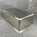 Stainless Steel Flat Bottom Deepened Rectangular Canteen Steaming Rice Tray Vegetable Basin With Lid Square Cat Litter_voghion.com