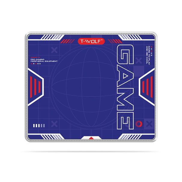 Edge Lock Mauspad, rutschfest, 300 x 250 x 2 mm, für Computer, Büro, E-Sport, Spiel, kleines Mauspad_voghion.com