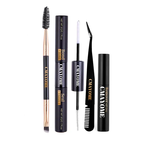 Großes Set mit segmentierten falschen Wimpern, gemischte untere Wimpern und natürliche einzelne Wimpernbüschel zum Selbermachen_voghion.com