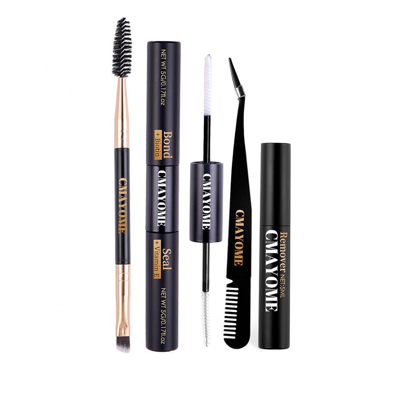 Großes Set mit segmentierten falschen Wimpern, gemischte untere Wimpern und natürliche einzelne Wimpernbüschel zum Selbermachen_voghion.com