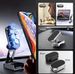 Magnetic Foldable Car Phone Stand Holder Compatible with any smartphone_voghion.com