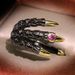 Fashion Dragon Head Jewelry Eagle Claw Dominant Male Demon Ring Creative Style_voghion.com