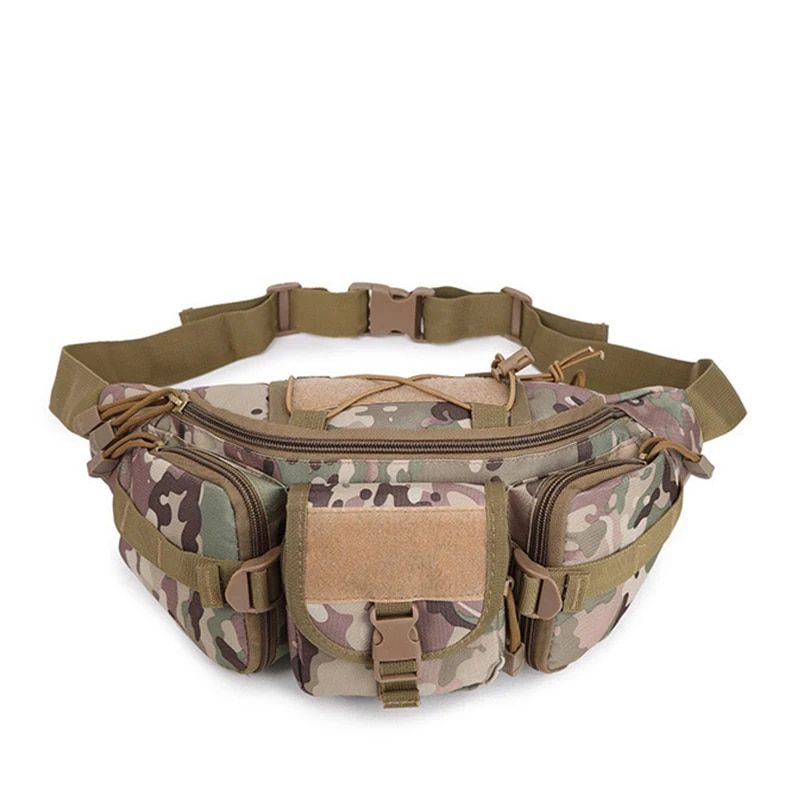 Outdoor Waist Bag Men's Tactical Waterproof Molle Camouflage Hunting Hiking Climbing Nylon Mobile Phone Belt Pack Combat_voghion.com