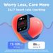 BIGGERFIVE Smart For Kids APP No Phone Needed, 1.8" Fiess Tracker Watch Pedometer, Heart Rate, Sleep Monitor, IP68 Wa_voghion.com
