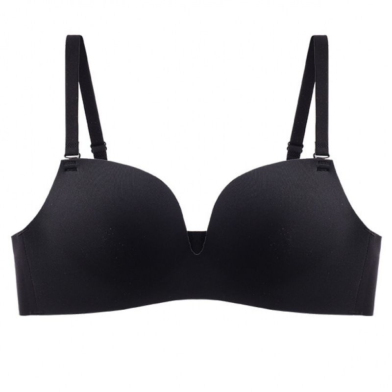 KSS/SECRET One-piece Seamless Bra For Women, With A Push-up, Anti-sagging, And Side-bust-control Bras, Without Underwire, And Support._voghion.com
