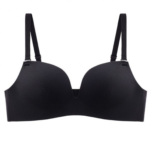KSS/SECRET One-piece Seamless Bra For Women, With A Push-up, Anti-sagging, And Side-bust-control Bras, Without Underwire, And Support._voghion.com