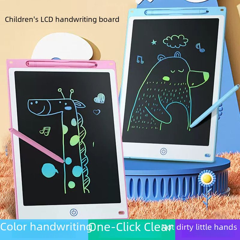 LCD-schrijfbord voor kinderen - 8,5, 10, 12 inch formaatopties_voghion.com