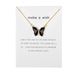 Collana con ciondolo a forma di farfalla da donna, 2025, catene sottili di vari colori, ciondolo a forma di carta, gioielli_voghion.com
