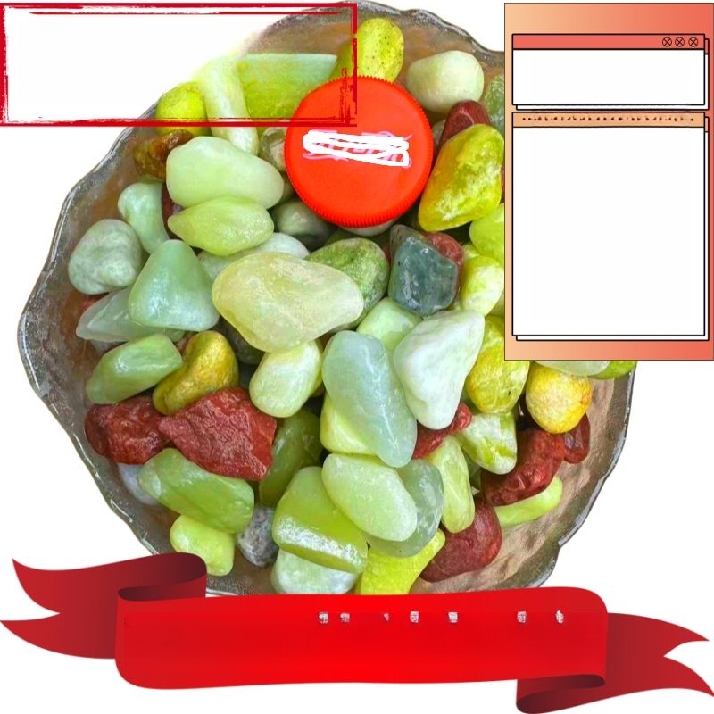 Xiuyu Gravel Base Sand For Fish Tank Landscaping, Hydroponic Stones, Decorative Natural Rain Flower Stones_voghion.com