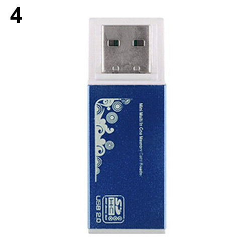 USB 2.0 All-in-1 Multi-Speicherkartenleser für Micro SD SDHC TF M2 MMC MS PRO DUO_voghion.com
