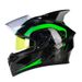 Elektromotorradhelm fir Männer a Fraen, Vollhelm-Perséinlechkeet, Cool Summer Rider Motorrad mat Bluetooth_voghion.com