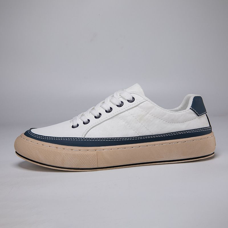 Nowe wygodne dezodoranty oddychające męskie casualowe retro cztery pory roku męskie buty płaskie dno wygodne antypoślizgowe hurtowo_voghion.com