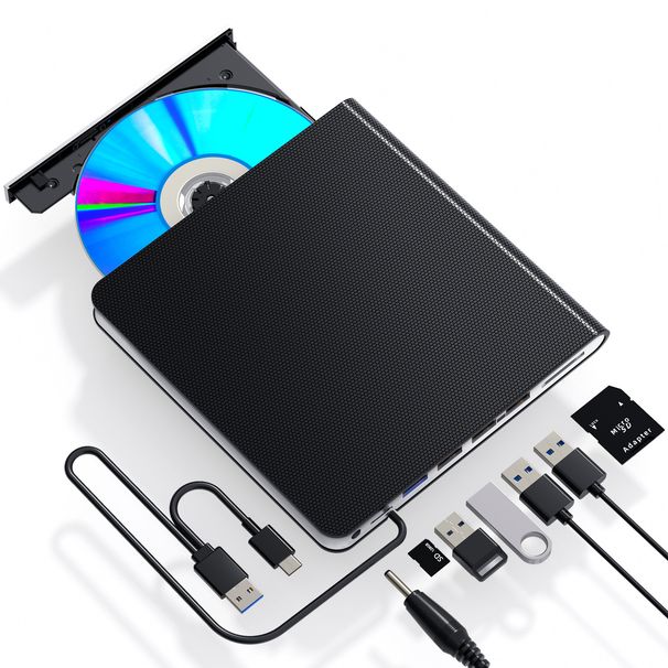 New Blu-ray Multi-function High-speed Usb/typec External Dvd Notebook Mobile Computer Desktop Burning Optical Drive_voghion.com