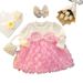 Kinderkleidung für Mädchen, Internet-Promi-Prinzessinnenkleid, Babymädchen, modisches Kleid, Abendkleid, Einjährige Kleidung, Rock-Großhandel_voghion.com
