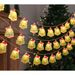 New LED Light String Snowman Santa Claus Christmas Tree Colorful Scene Decoration Lights_voghion.com