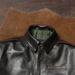 Tailor Brando Great Escape A2 Classic Vintage Aviator Jacket Hard Horsehide Men's Short Genuine Leather Jacket_voghion.com